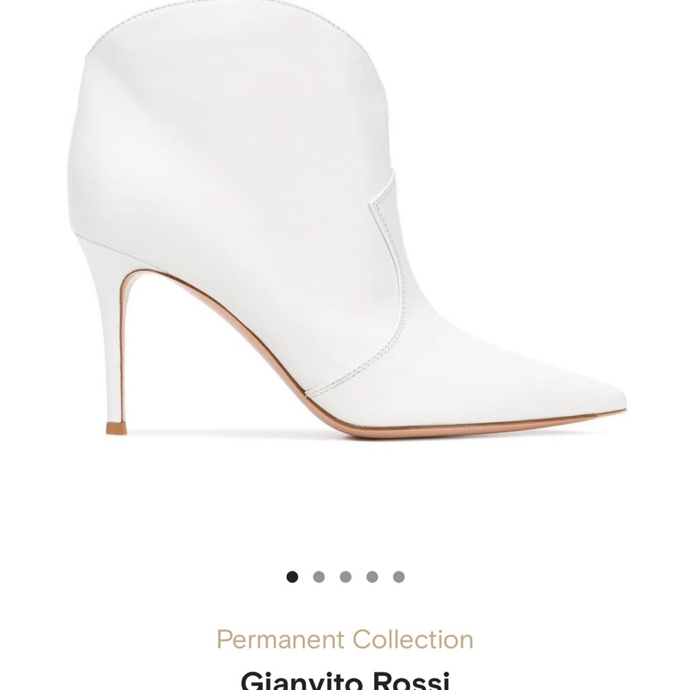 GIANVITO ROSSI Mable Cowboy Leather Western Booties Size: 11 | IT 41 - Picture 10 of 10